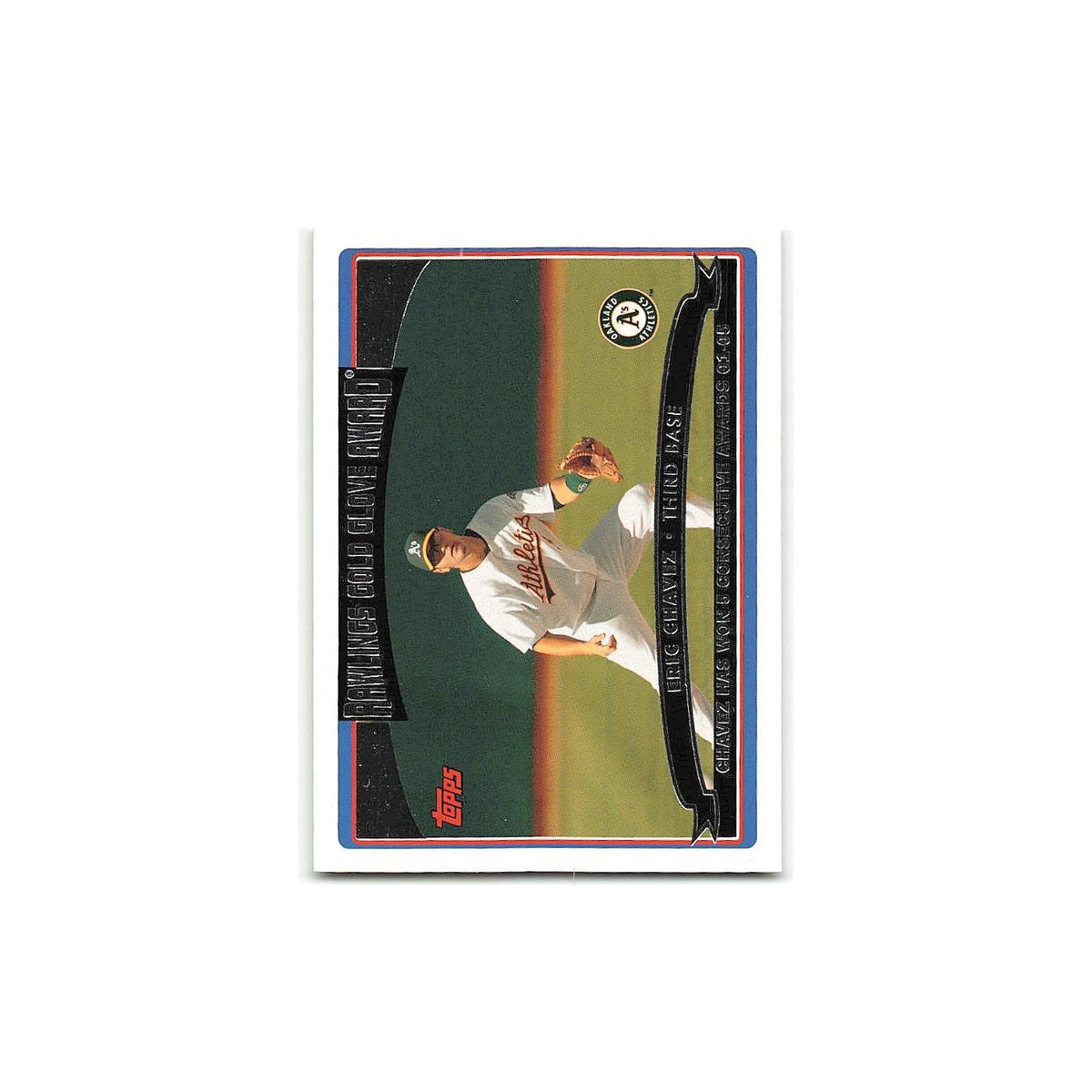 Eric Chavez 2006 Topps #247 Oakland Athletics Baseball Card NM