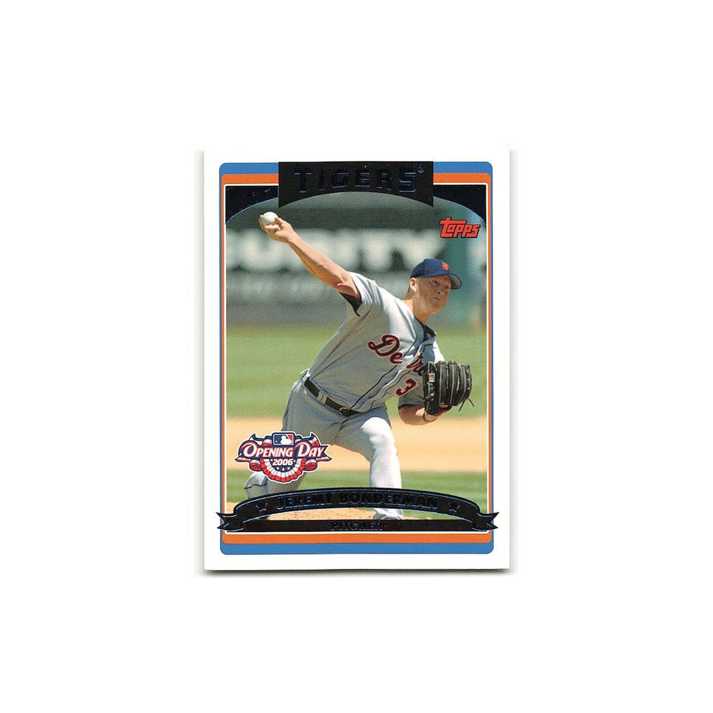 Jeremy Bonderman 2006 Topps Opening Day #104 Detroit Tigers Baseball Card NM