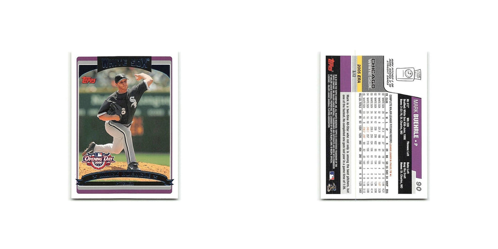 Mark Buehrle 2006 Topps Opening Day #90 Chicago White Sox Baseball Card NM