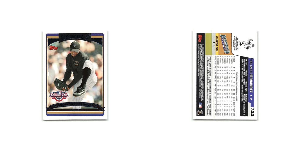 Orlando Hernandez 2006 Topps Opening Day #122 Arizona Diamondbacks NM