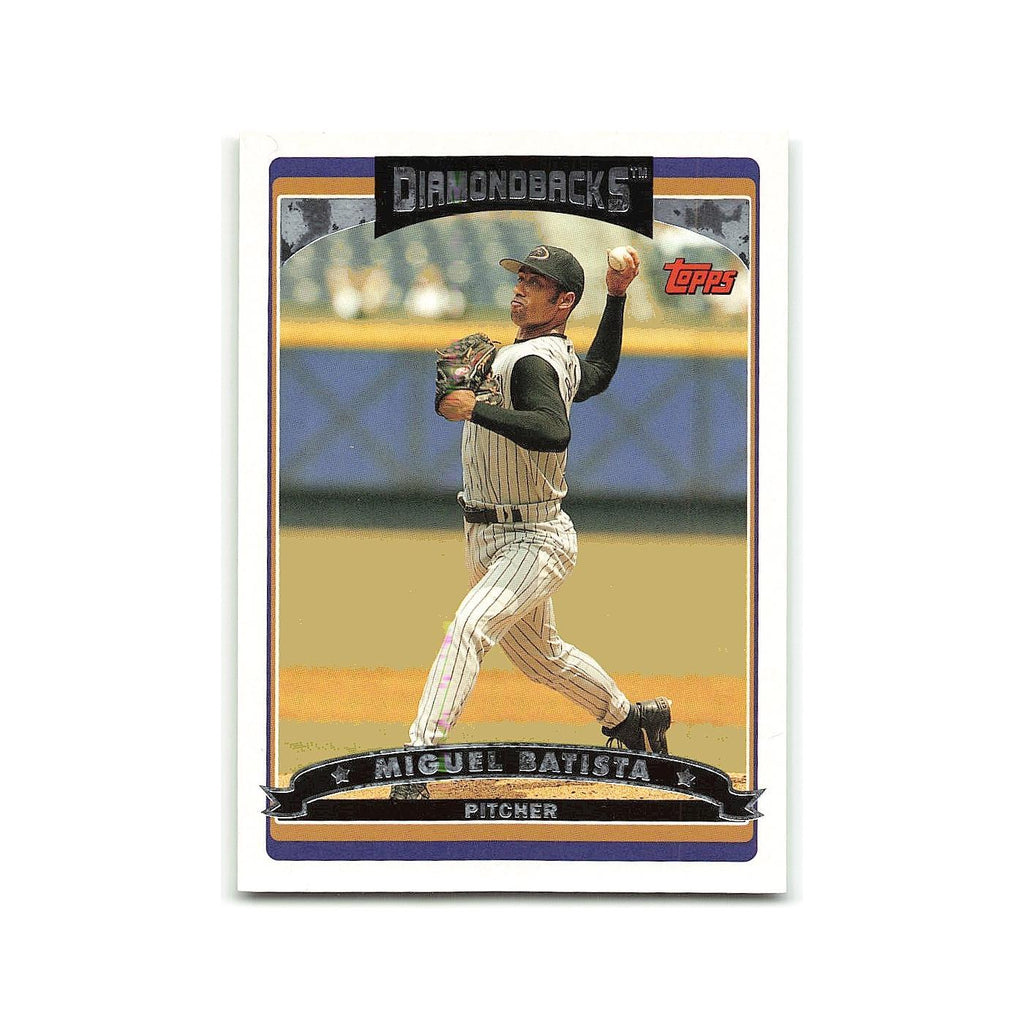 Miguel Batista 2006 Topps #341 Arizona Diamondbacks Baseball Card NM