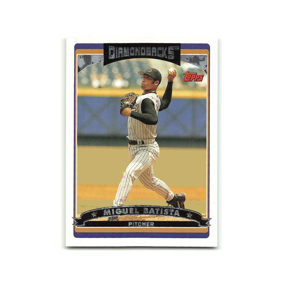 Miguel Batista 2006 Topps #341 Arizona Diamondbacks Baseball Card NM