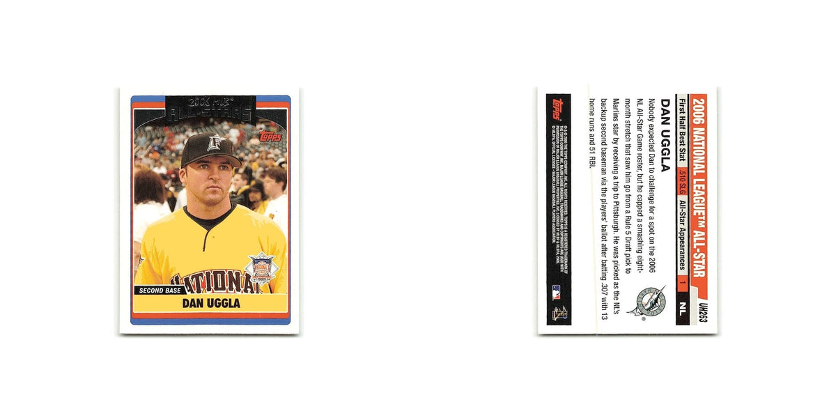Dan Uggla 2006 Topps Updates & Highlights #UH263 Florida Marlins NM