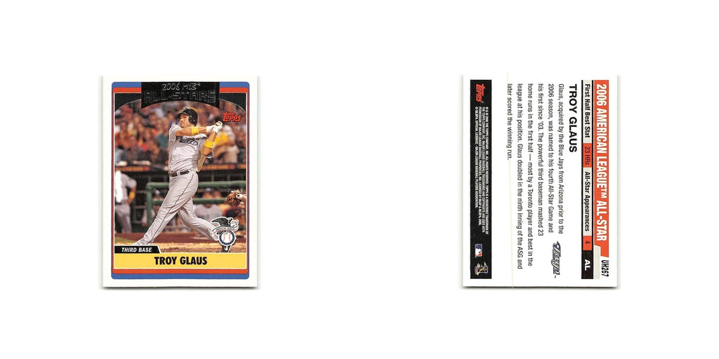 Troy Glaus 2006 Topps Updates & Highlights #UH267 Toronto Blue Jays NM