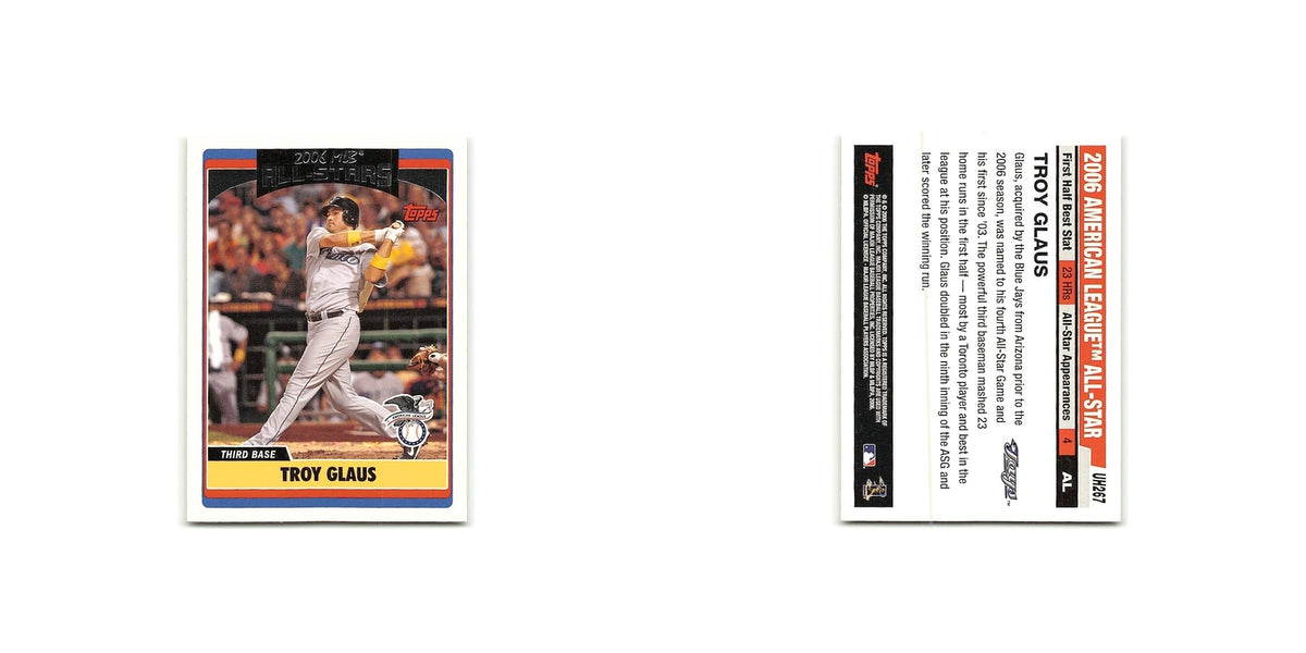 Troy Glaus 2006 Topps Updates & Highlights #UH267 Toronto Blue Jays NM