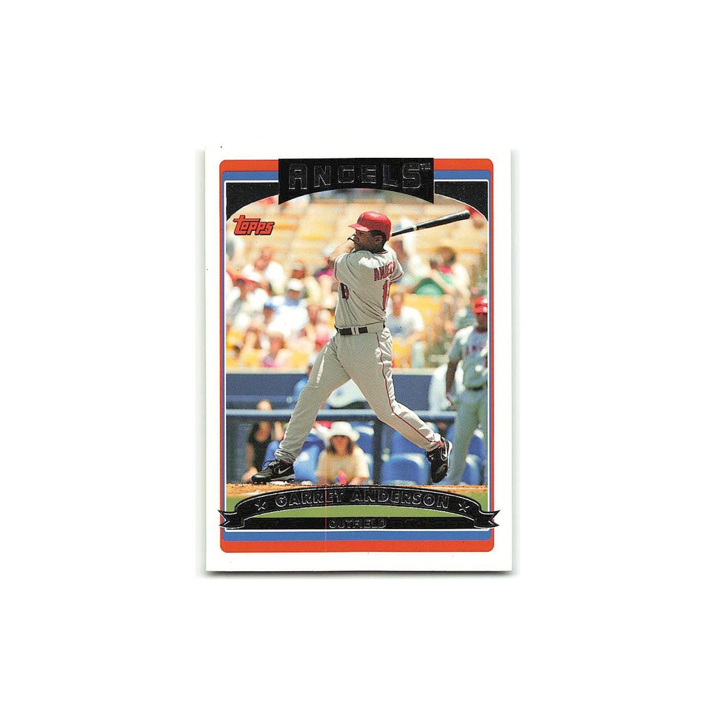 Garret Anderson 2006 Topps #215 Los Angeles Angels Baseball Card NM