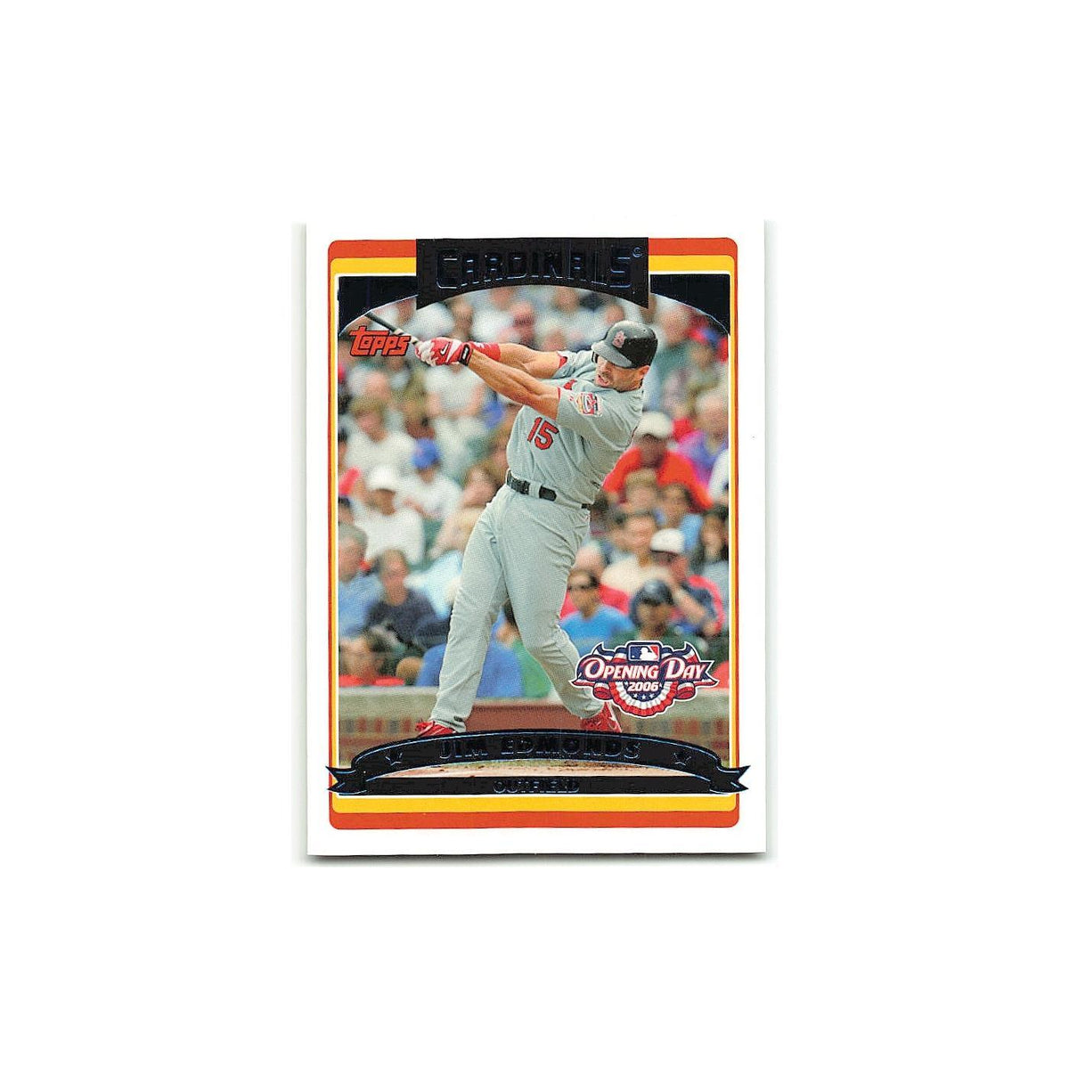 Jim Edmonds 2006 Topps Opening Day #129 St. Louis Cardinals Baseball Card NM