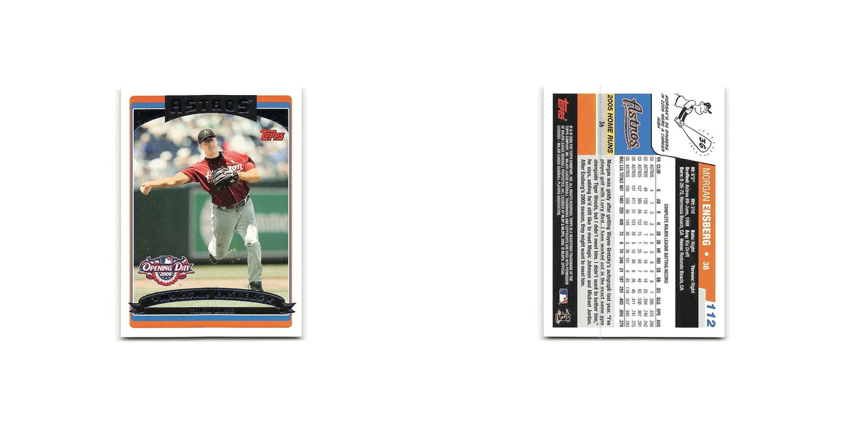 Morgan Ensberg 2006 Topps Opening Day #112 Houston Astros Baseball Card NM