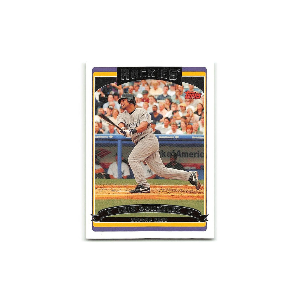 Luis A. Gonzalez 2006 Topps #202 Colorado Rockies Baseball Card NM
