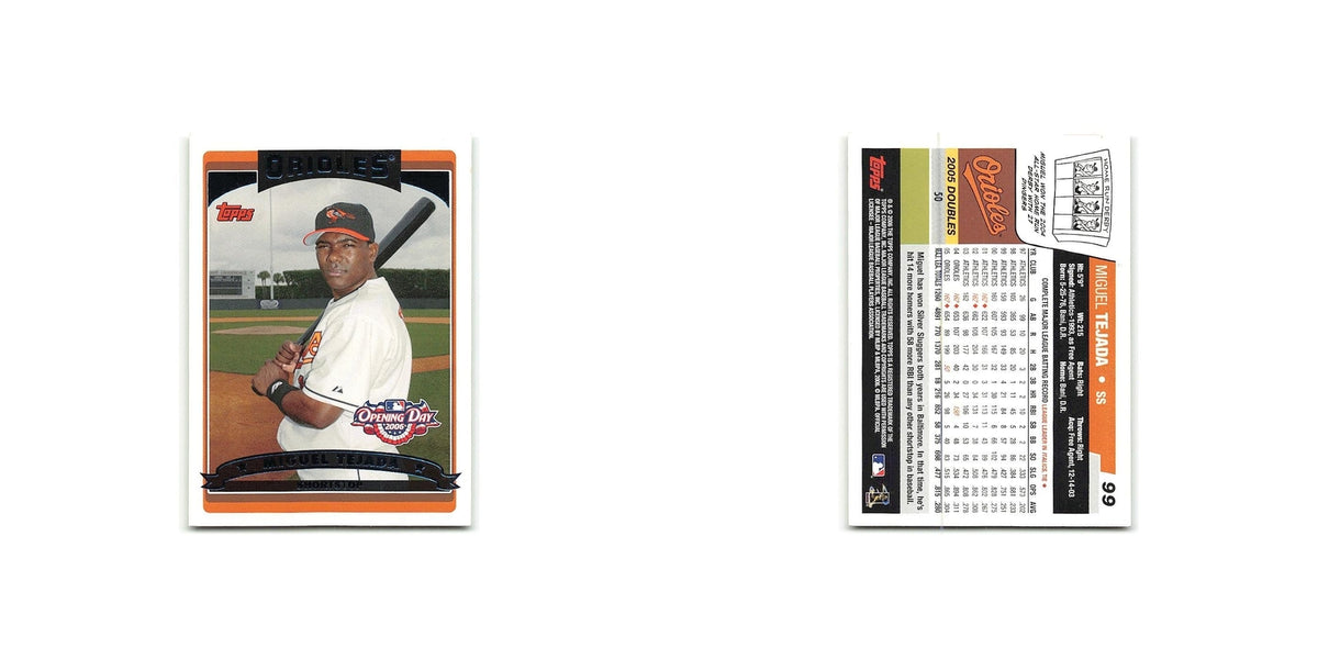 Miguel Tejada 2006 Topps Opening Day #99 Baltimore Orioles Baseball Card NM