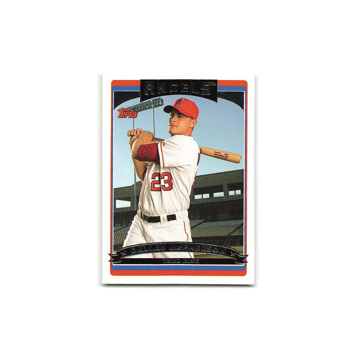 Dallas McPherson 2006 Topps #77 Los Angeles Angels Baseball Card NM