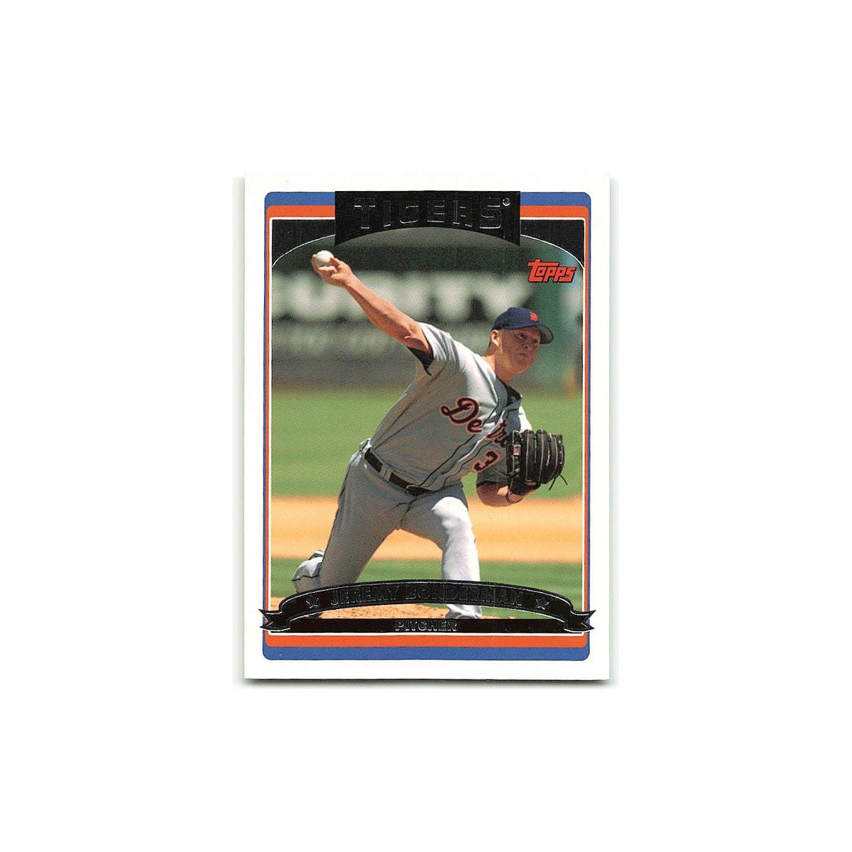 Jeremy Bonderman 2006 Topps #470 Detroit Tigers Baseball Card NM