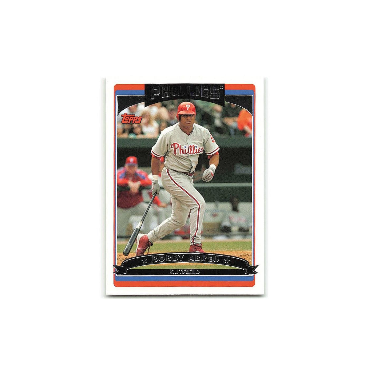 Bobby Abreu 2006 Topps #20 Philadelphia Phillies Baseball Card NM
