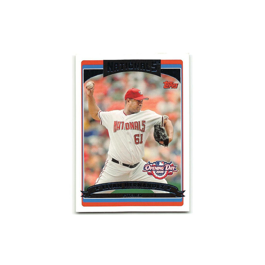 Livan Hernandez 2006 Topps Opening Day #77 Washington Nationals Baseball Card NM
