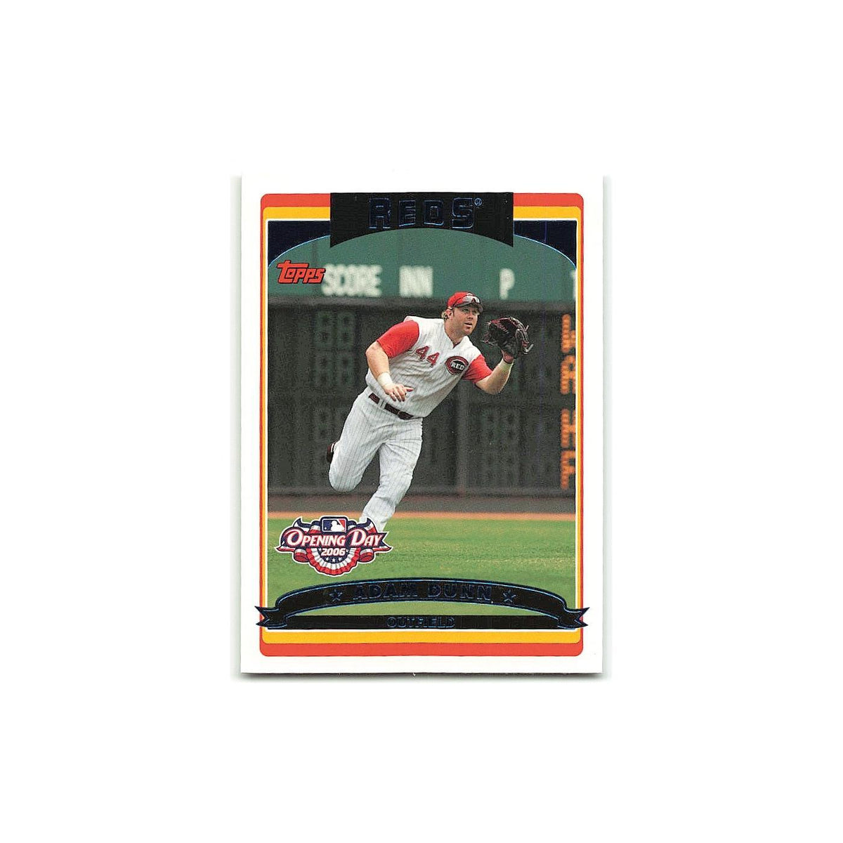 Adam Dunn 2006 Topps Opening Day #115 Cincinnati Reds Baseball Card NM