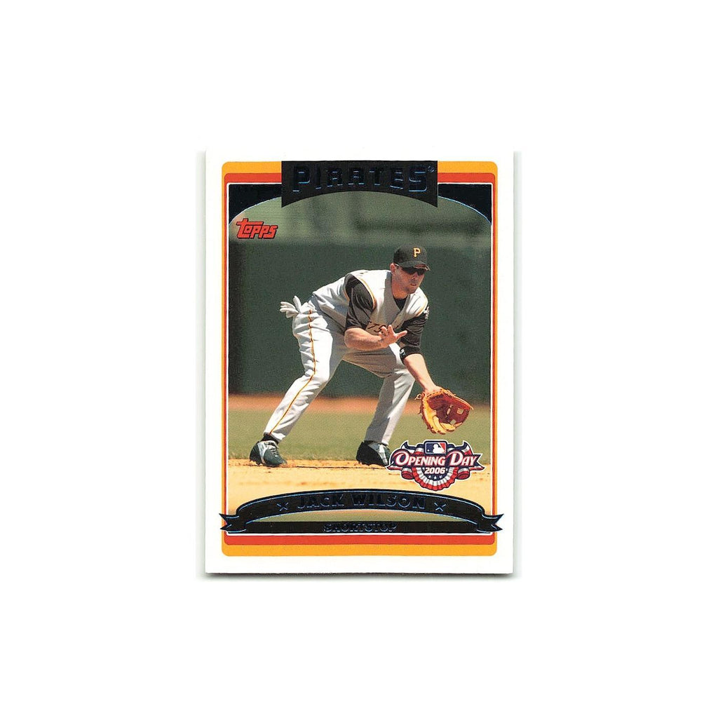 Jack Wilson 2006 Topps Opening Day #97 Pittsburgh Pirates Baseball Card NM
