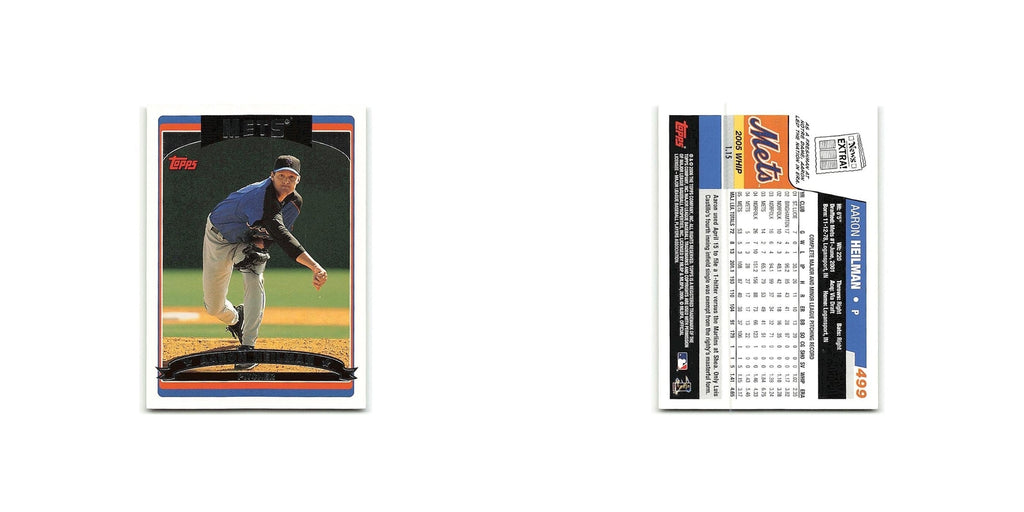 Aaron Heilman 2006 Topps #499 New York Mets Baseball Card NM