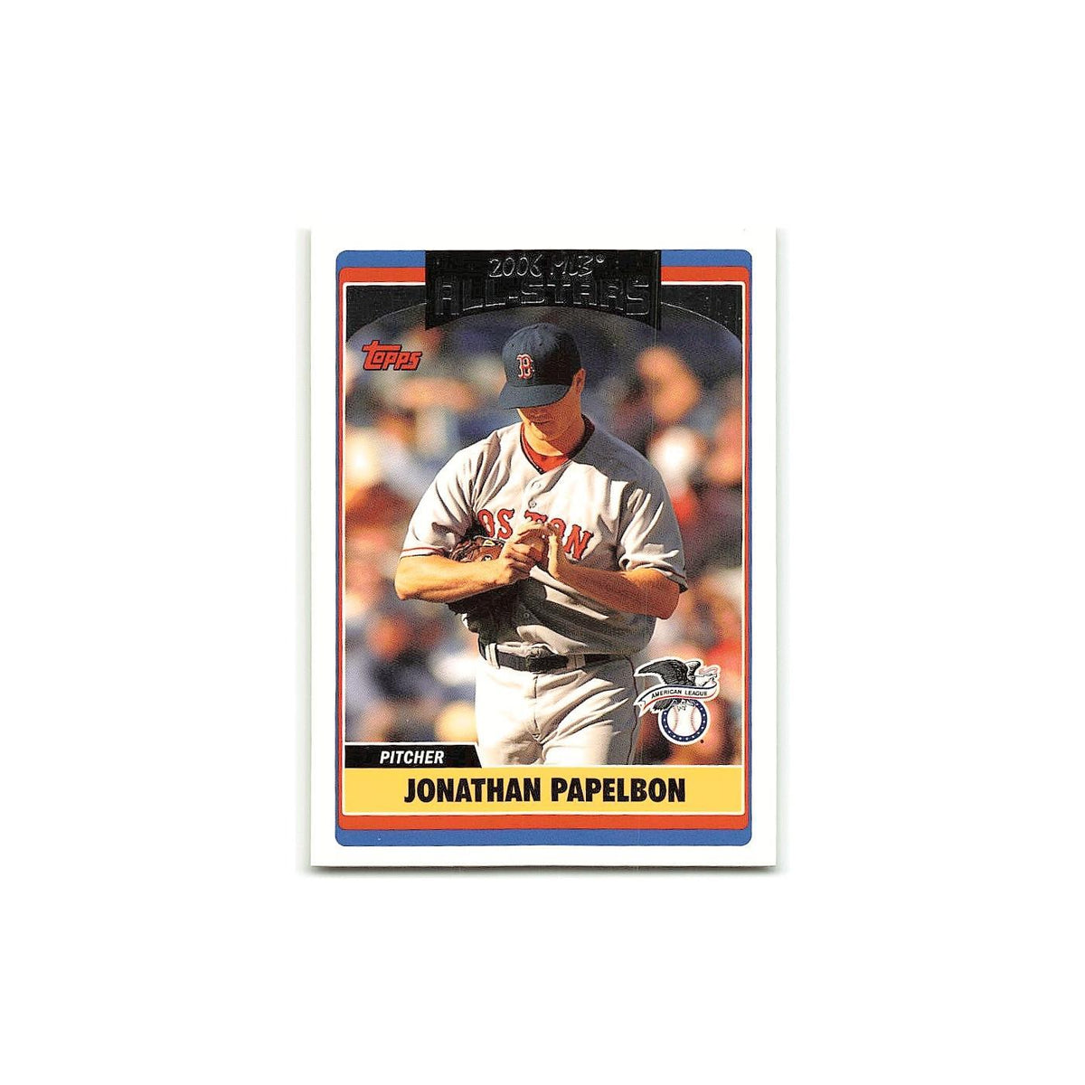 Jonathan Papelbon 2006 Topps Updates & Highlights #UH279 Boston Red Sox NM