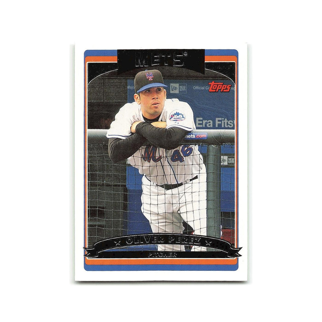 Oliver Perez 2006 Topps Updates & Highlights #UH67 New York Mets NM