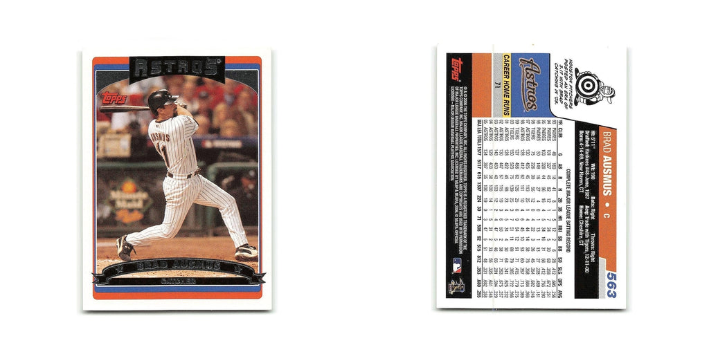 Brad Ausmus 2006 Topps #563 Houston Astros Baseball Card NM