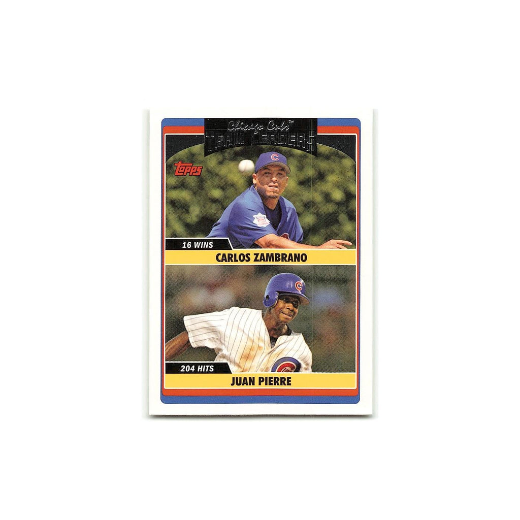 Carlos Zambrano  Juan Pierre 2006 Topps Updates & Highlights #UH301 Cubs NM