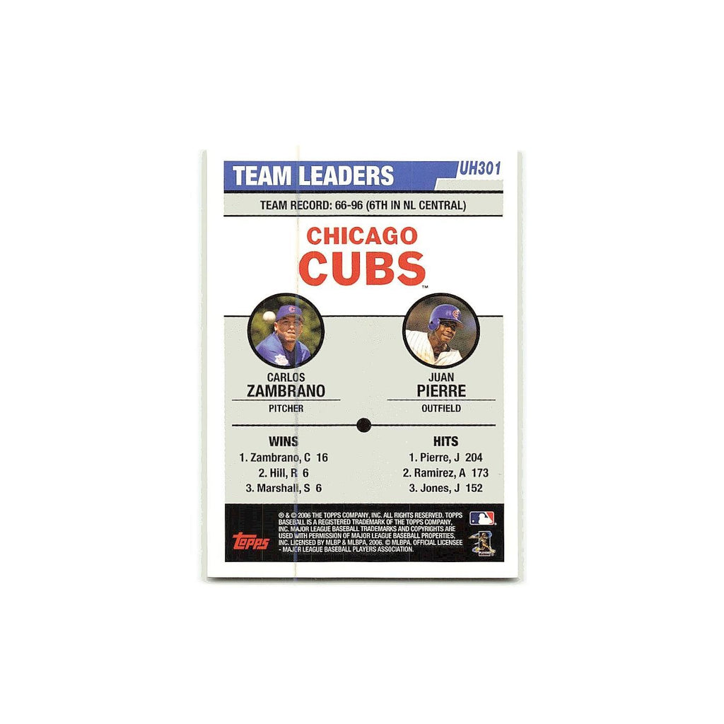 Carlos Zambrano  Juan Pierre 2006 Topps Updates & Highlights #UH301 Cubs NM