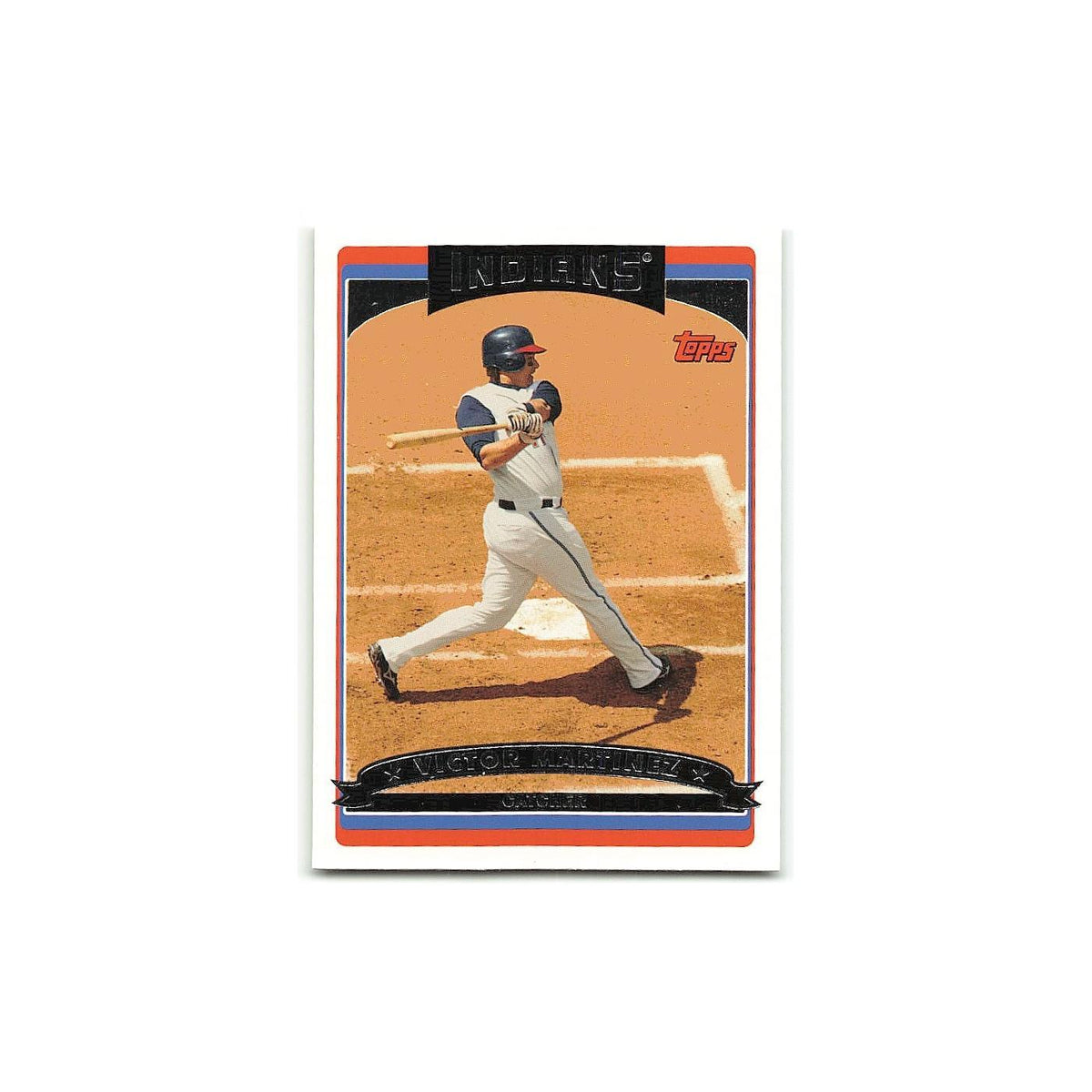Victor Martinez 2006 Topps #105 Cleveland Indians Baseball Card NM