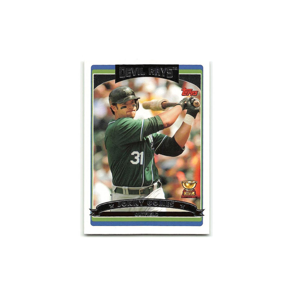 Jonny Gomes Gold Cup 2006 Topps #23 Tampa Bay Devil Rays Baseball Card NM