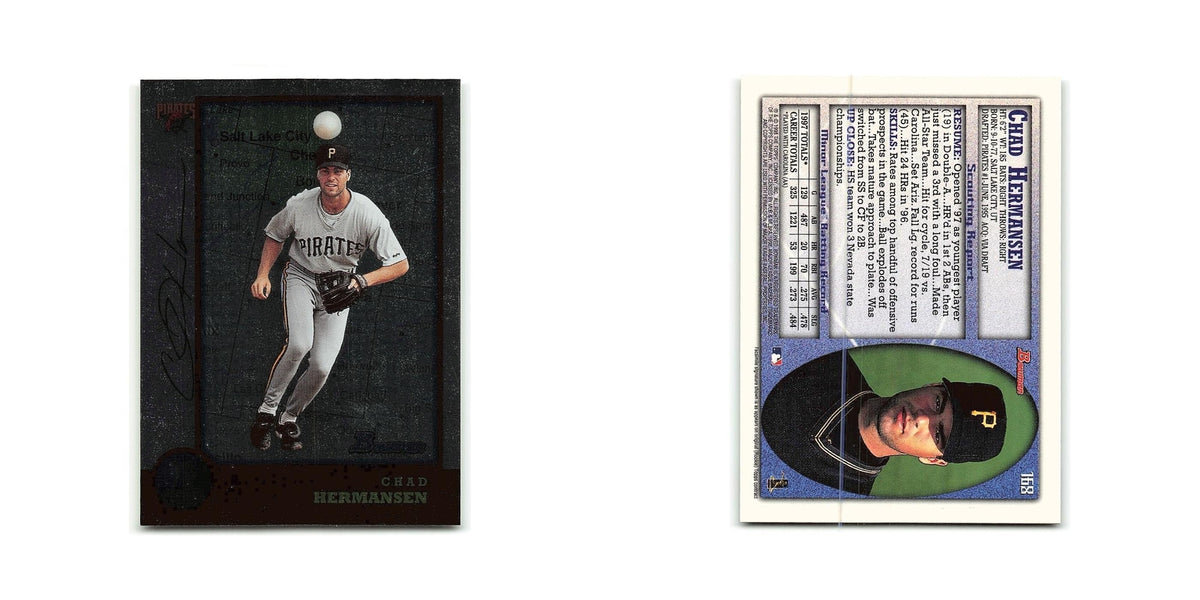 Chad Hermansen 1998 Bowman #168 Pittsburgh Pirates Baseball Card NM