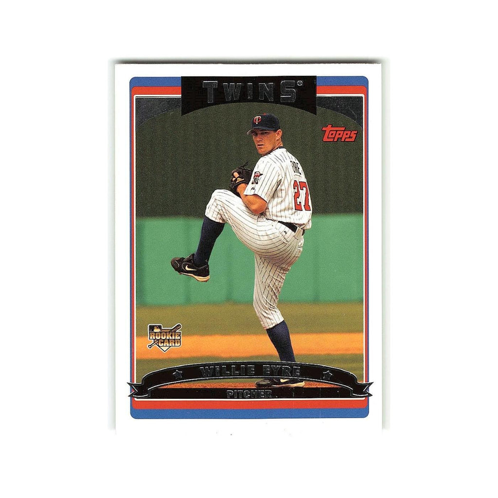Willie Eyre Rookie 2006 Topps #643 Minnesota Twins Baseball Card NM