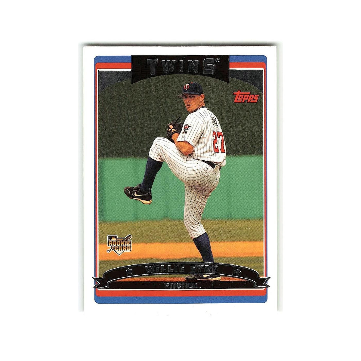 Willie Eyre Rookie 2006 Topps #643 Minnesota Twins Baseball Card NM