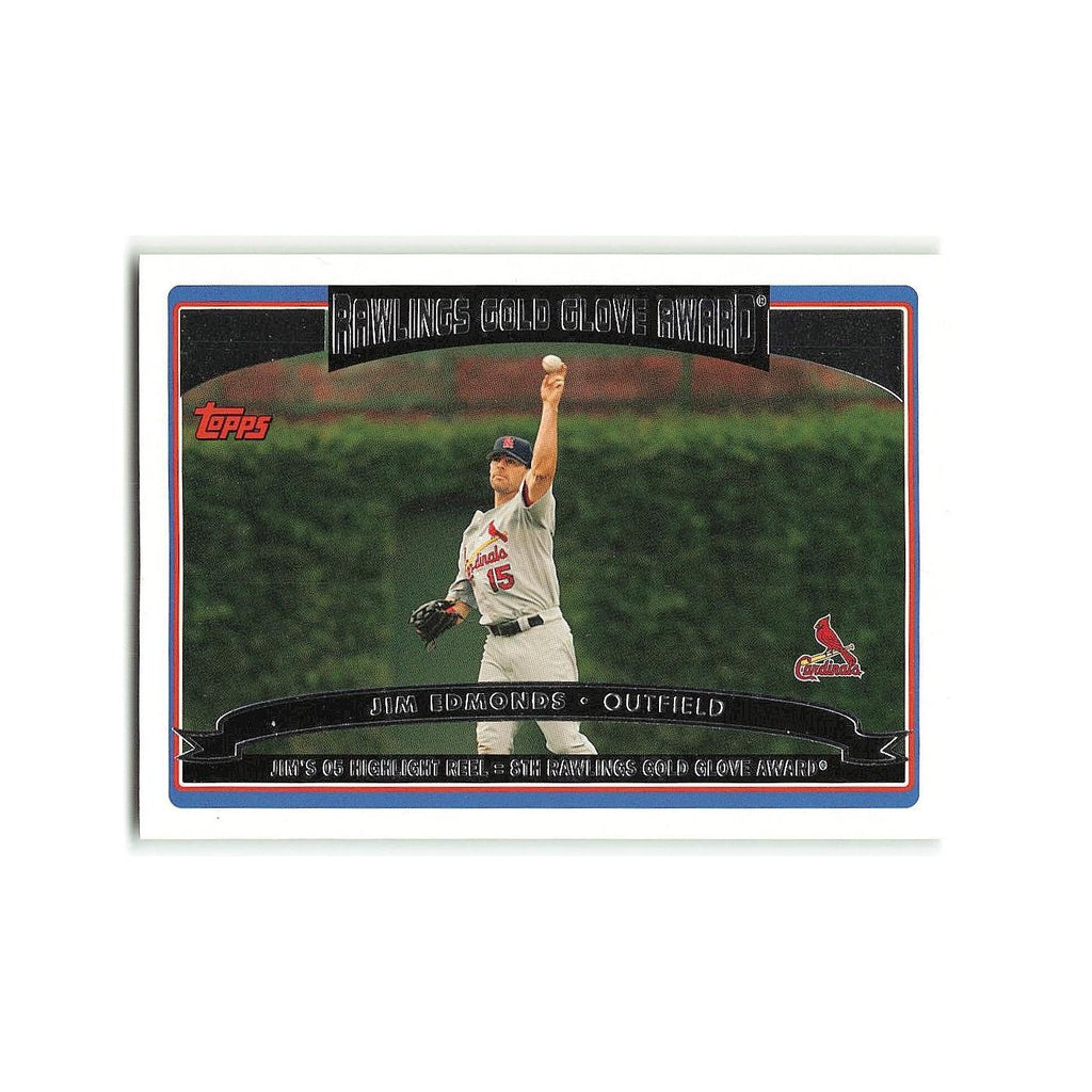 Jim Edmonds 2006 Topps #258 St. Louis Cardinals Baseball Card NM