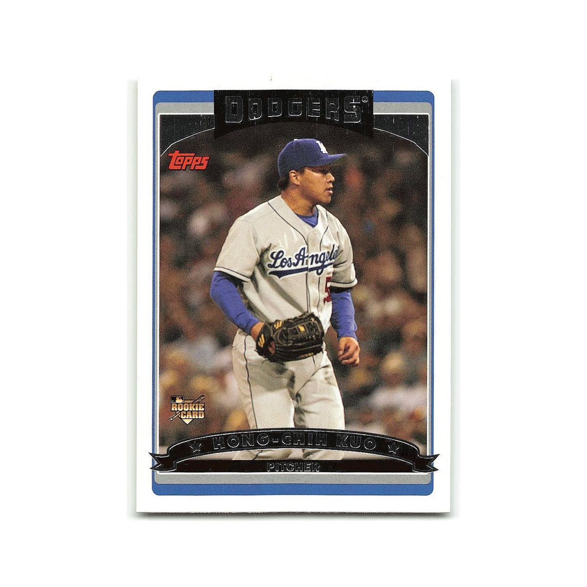 Hong-Chih Kuo Rookie 2006 Topps #310 Los Angeles Dodgers Baseball Card NM