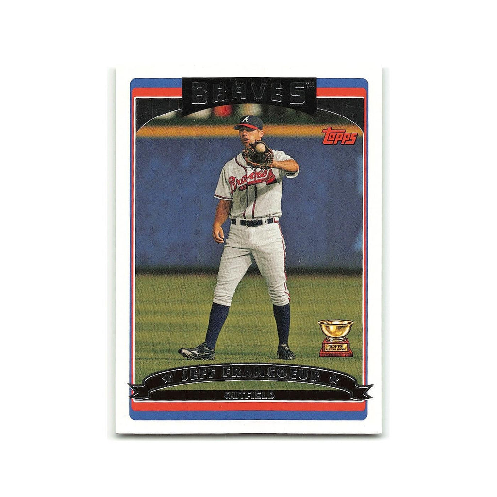 Jeff Francoeur Gold Cup 2006 Topps #445 Atlanta Braves Baseball Card NM