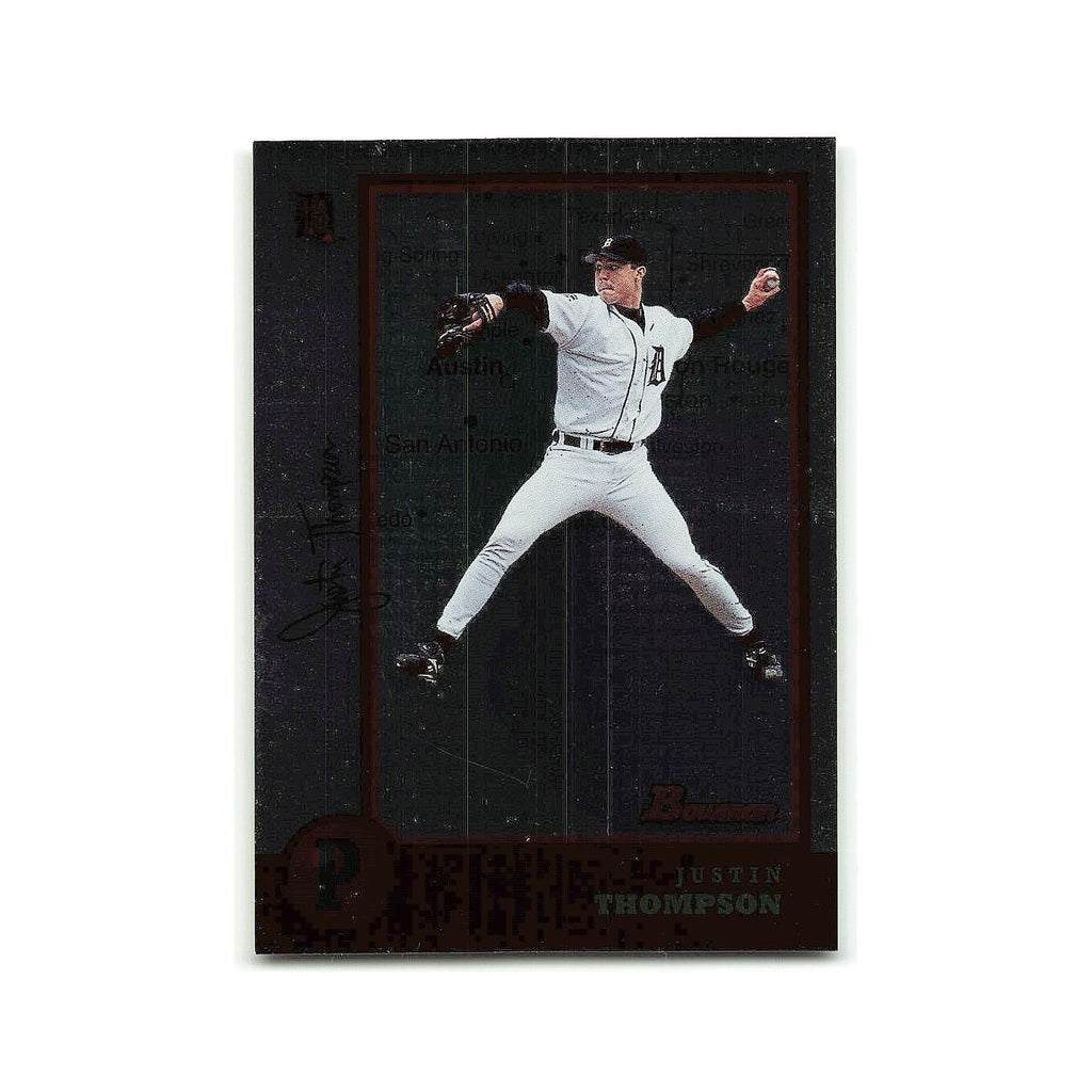 Justin Thompson 1998 Bowman #32 Detroit Tigers Baseball Card NM