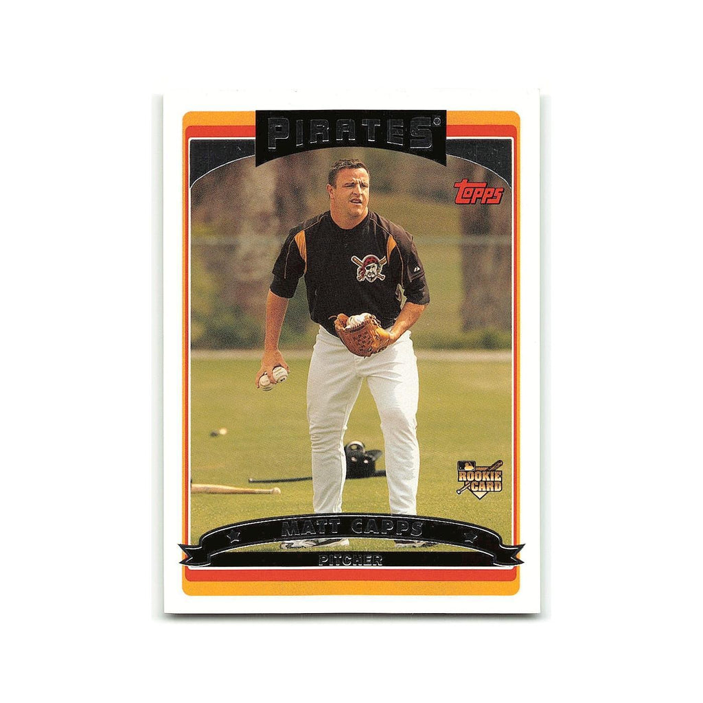 Matt Capps Rookie 2006 Topps #627 Pittsburgh Pirates Baseball Card NM