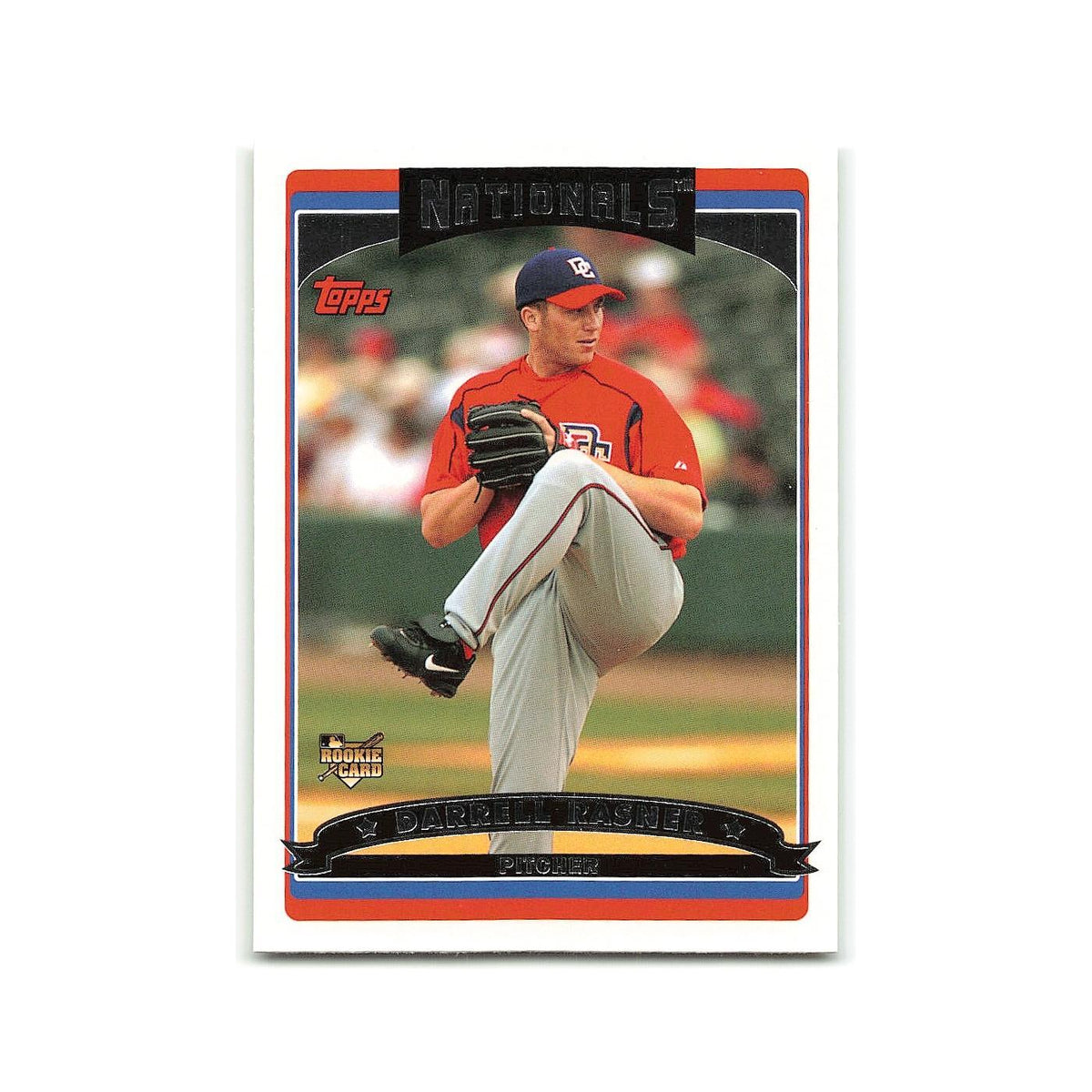 Darrell Rasner Rookie 2006 Topps #323 Washington Nationals Baseball Card NM
