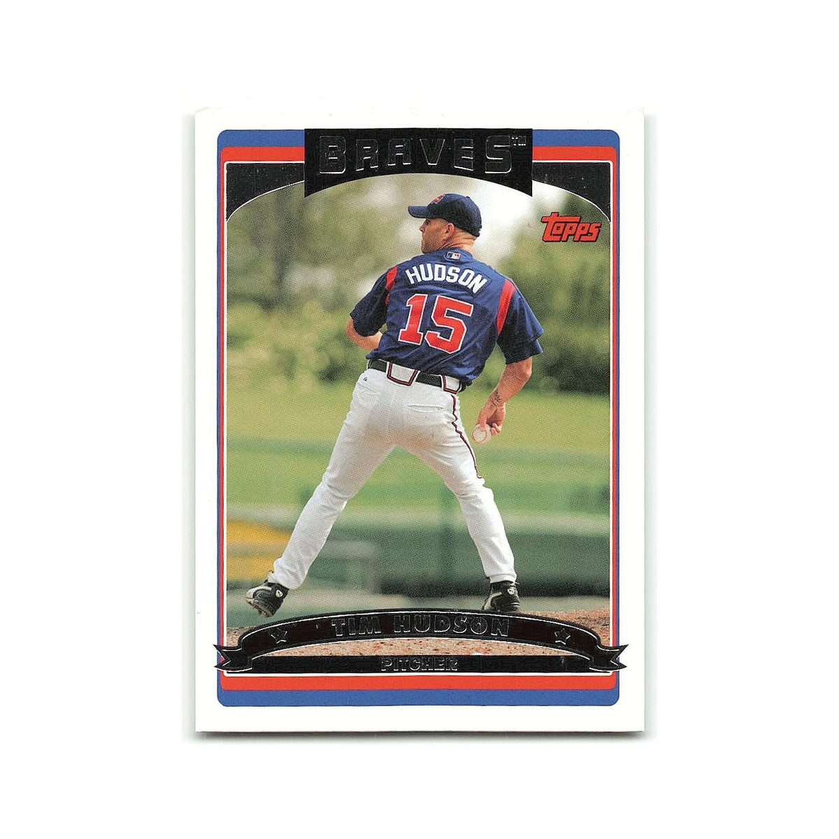 Tim Hudson 2006 Topps #388 Atlanta Braves Baseball Card NM