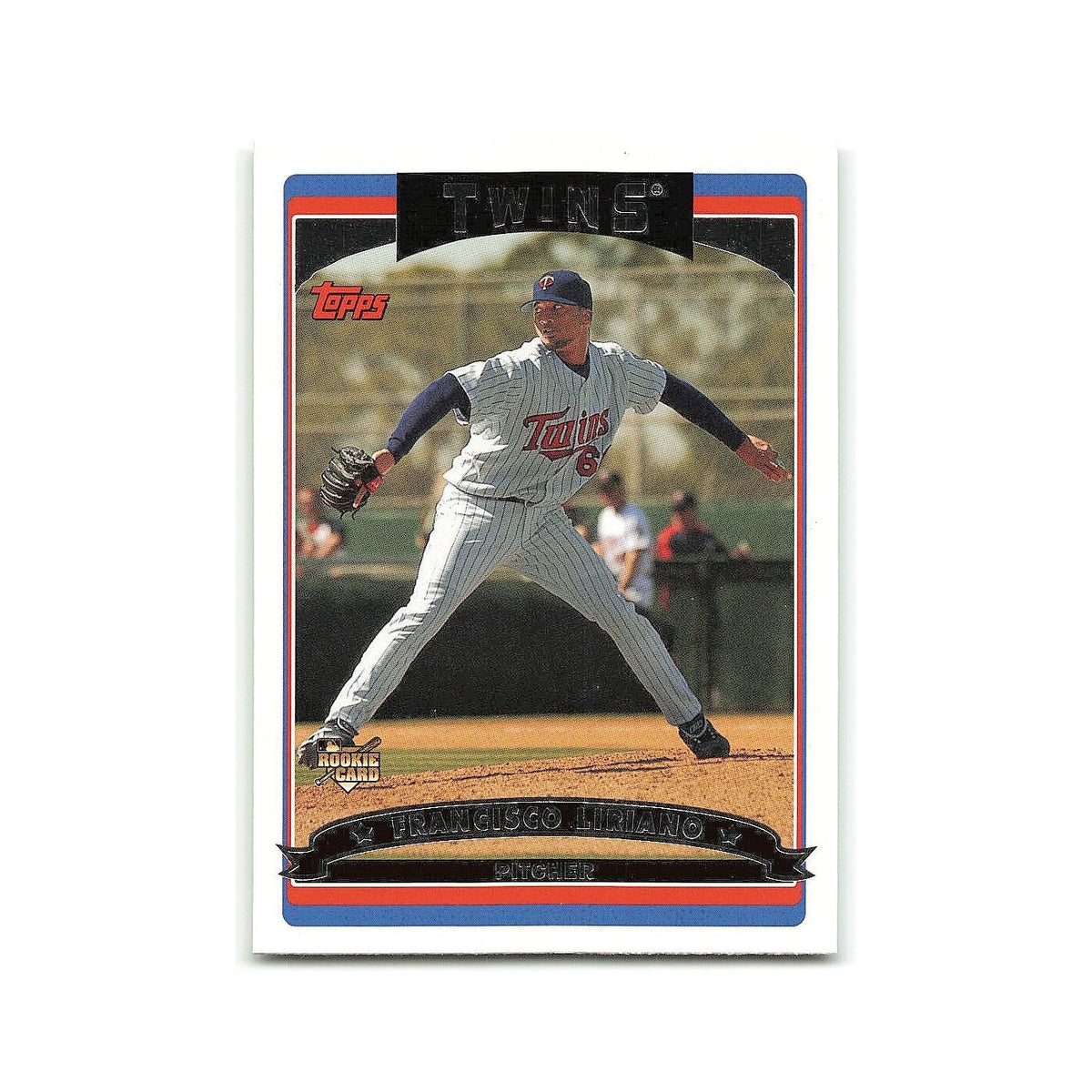 Francisco Liriano Rookie 2006 Topps #309 Minnesota Twins Baseball Card NM