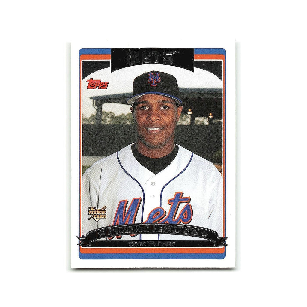 Anderson Hernandez Rookie 2006 Topps #296 New York Mets Baseball Card NM
