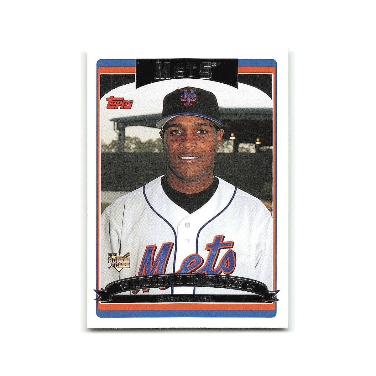 Anderson Hernandez Rookie 2006 Topps #296 New York Mets Baseball Card NM