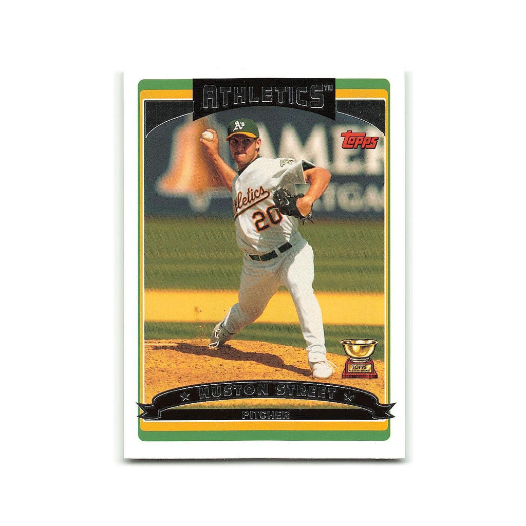 Huston Street Gold Cup 2006 Topps #82 Oakland Athletics Baseball Card NM