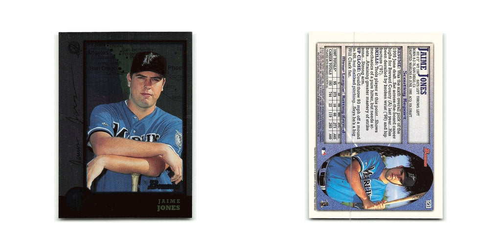 Jaime Jones 1998 Bowman #120 Florida Marlins Baseball Card NM