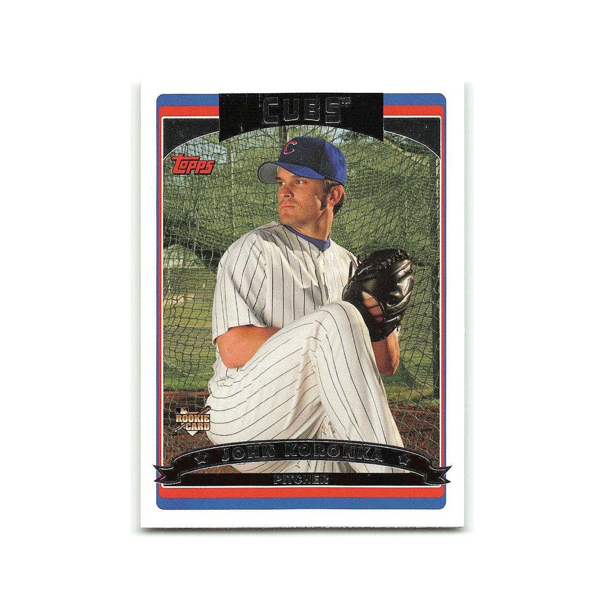 John Koronka Rookie 2006 Topps #312 Chicago Cubs Baseball Card NM