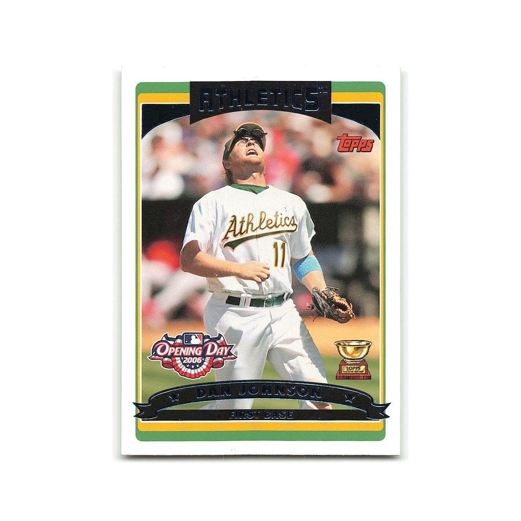 Dan Johnson Gold Cup 2006 Topps Opening Day #48 Oakland Athletics NM
