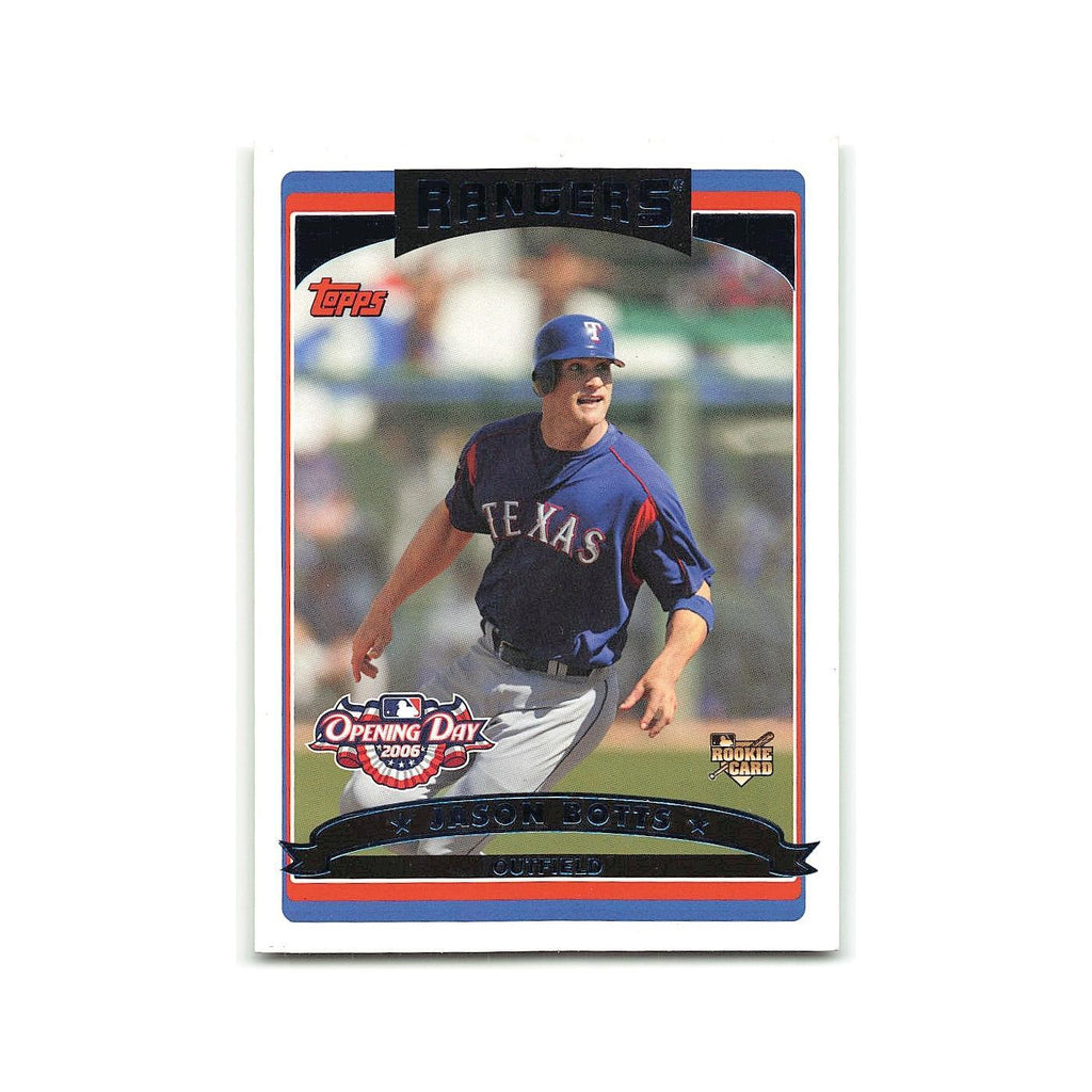 Jason Botts Rookie 2006 Topps Opening Day #137 Texas Rangers Baseball Card NM