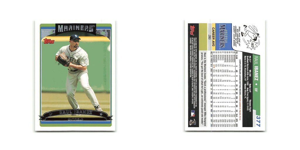 Raul Ibanez 2006 Topps #377 Seattle Mariners Baseball Card NM