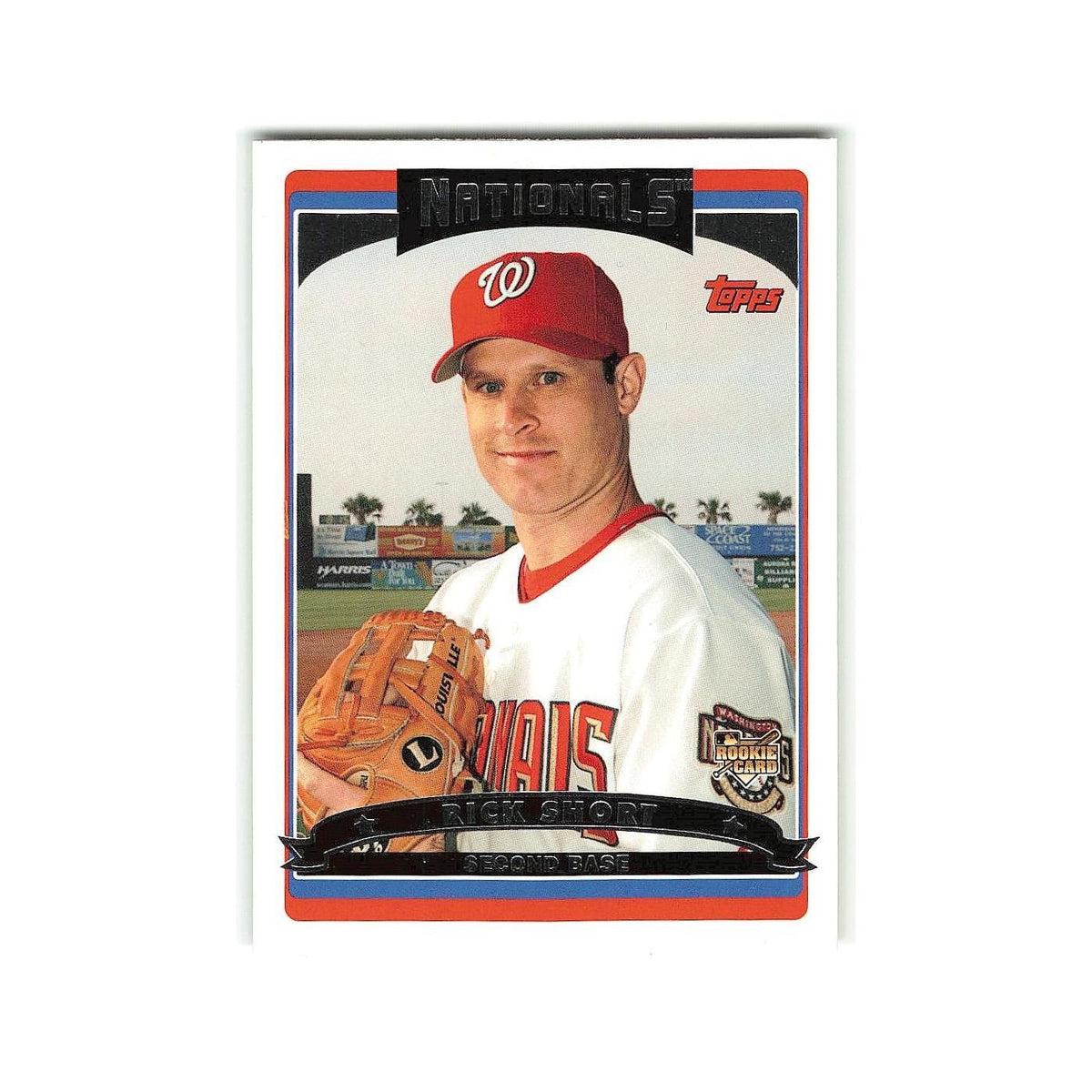 Rick Short Rookie 2006 Topps #320 Washington Nationals Baseball Card NM