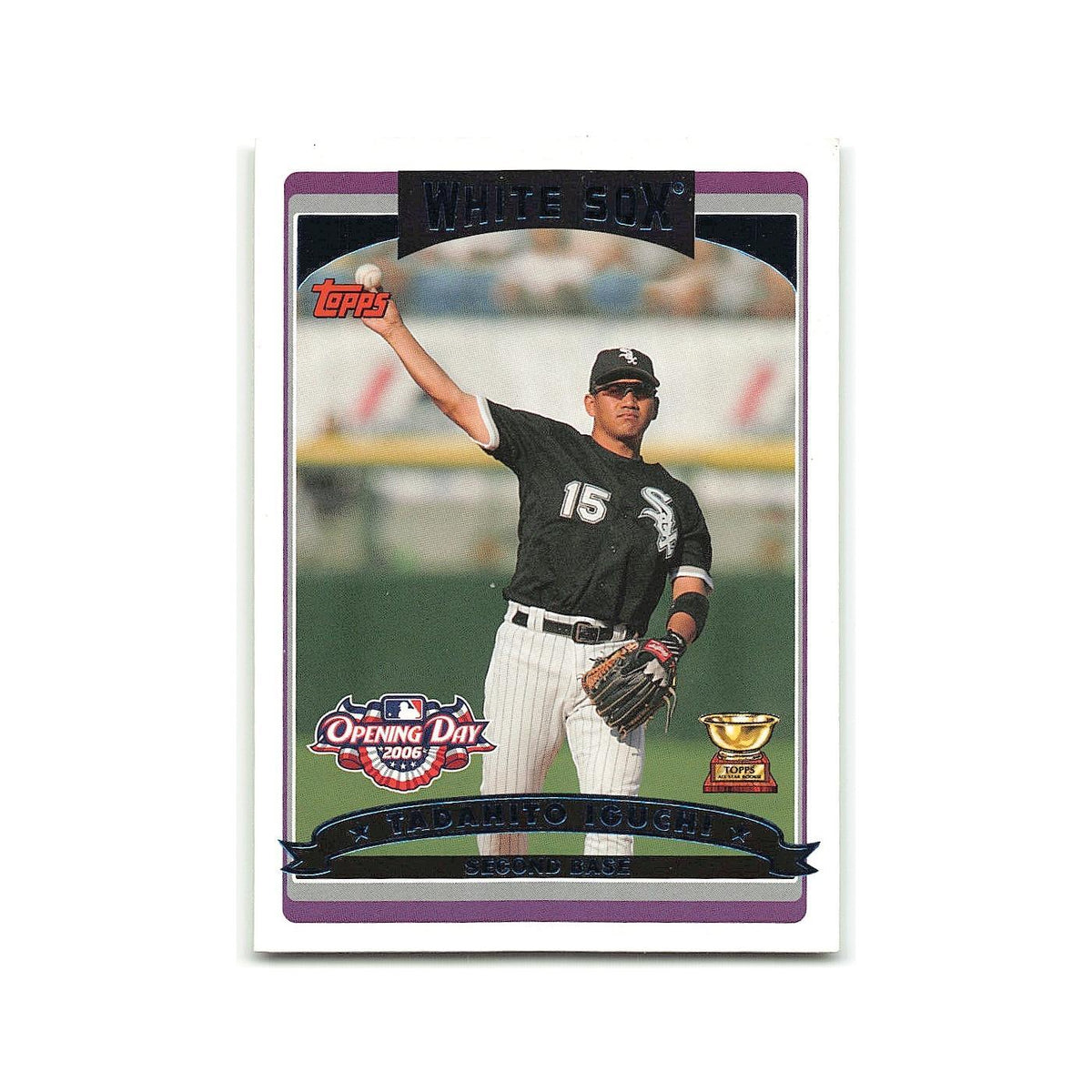 Tadahito Iguchi Gold Cup 2006 Topps Opening Day #13 Chicago White Sox NM
