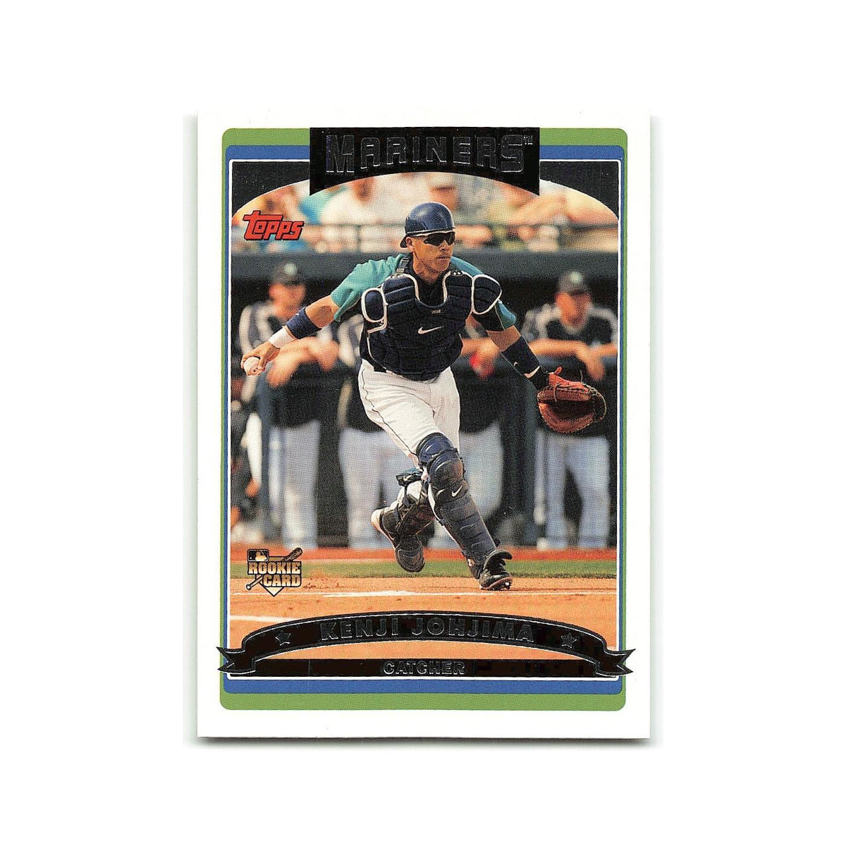 Kenji Johjima Rookie 2006 Topps #616 Seattle Mariners Baseball Card NM